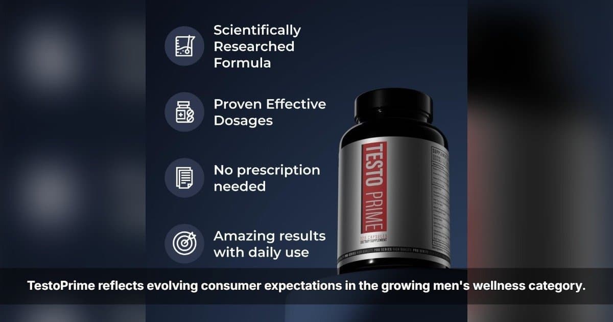 Wolfson Group Destaca el Cambio en el Bienestar Masculino mientras TestoPrime Busca Expandirse en el Comercio Minorista de EE. UU.