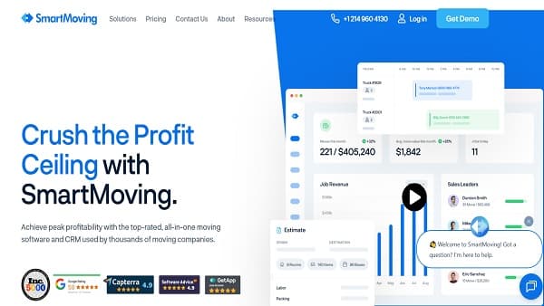 SmartMoving reconocida en la lista Inc. 5000 por transformar la industria de mudanzas