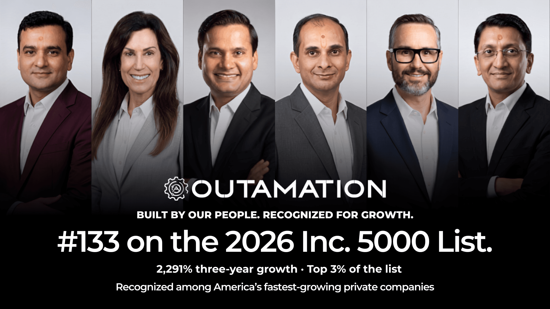 Outamation Debuta en el Puesto #133 del Inc. 5000 2026 con un Crecimiento del 2,291%, Impulsado por la Automatización Hipotecaria con IA