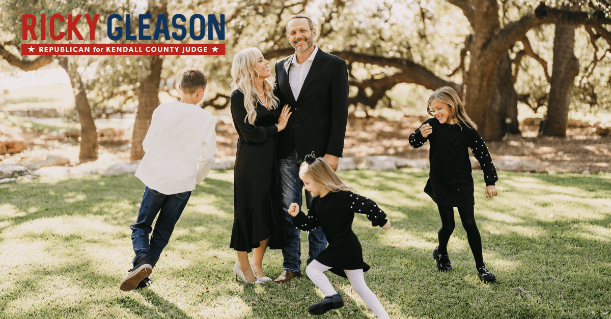 Ricky Gleason Launches Campaign for Kendall County Judge with Focus on Servant Leadership and Strategic Growth