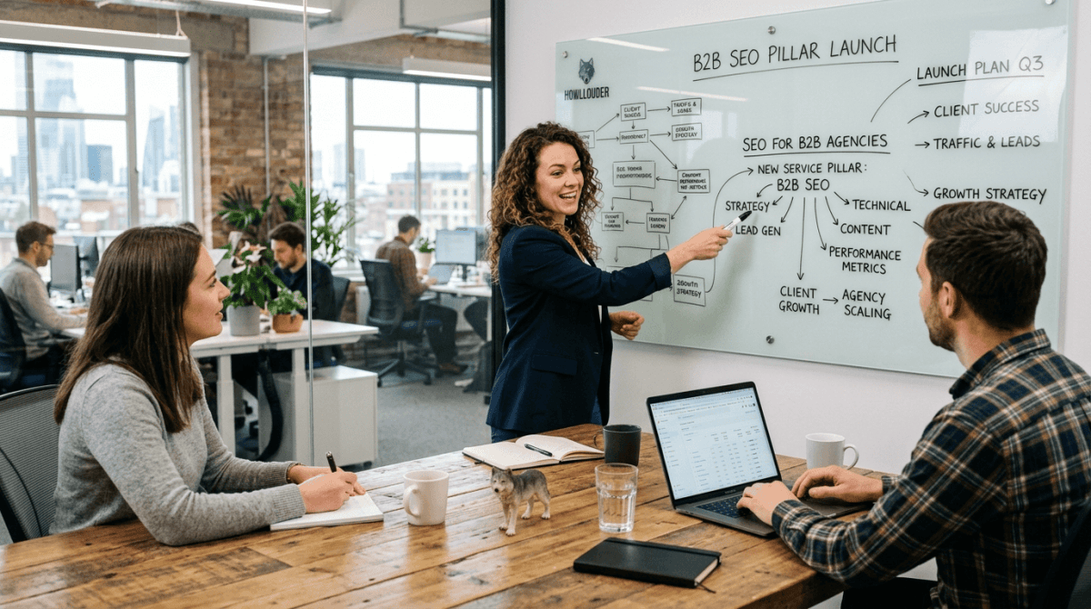 Howl Louder Marketing lanza servicio GEO para aumentar la visibilidad B2B en plataformas de búsqueda con IA