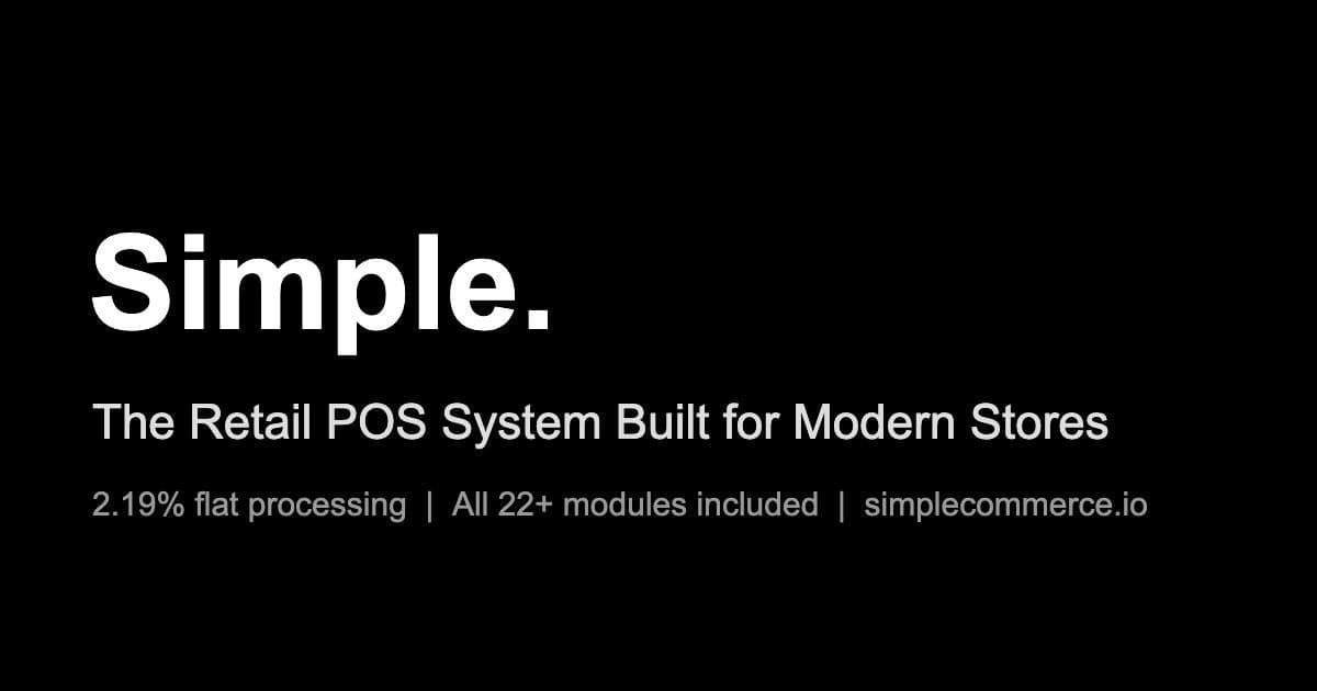 Simple presenta su plataforma integral de punto de venta para agilizar las operaciones de los negocios en Texas