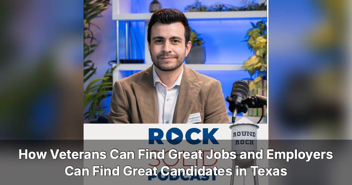 Canal de contratación gratuito financiado por el estado conecta a empleadores de Texas con talento veterano