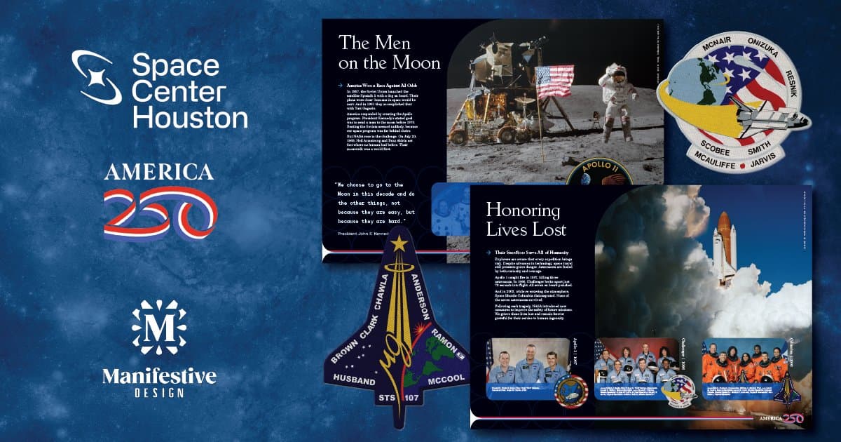 Space Center Houston presenta nueva exposición que celebra 250 años de innovación estadounidense con un estudio de diseño de Texas