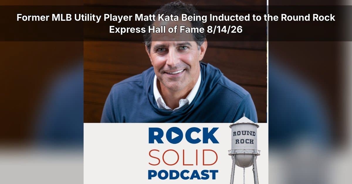 El exjugador utilitario de MLB Matt Kata trae mentalidad de Grandes Ligas a la banca y al entrenamiento juvenil en Round Rock