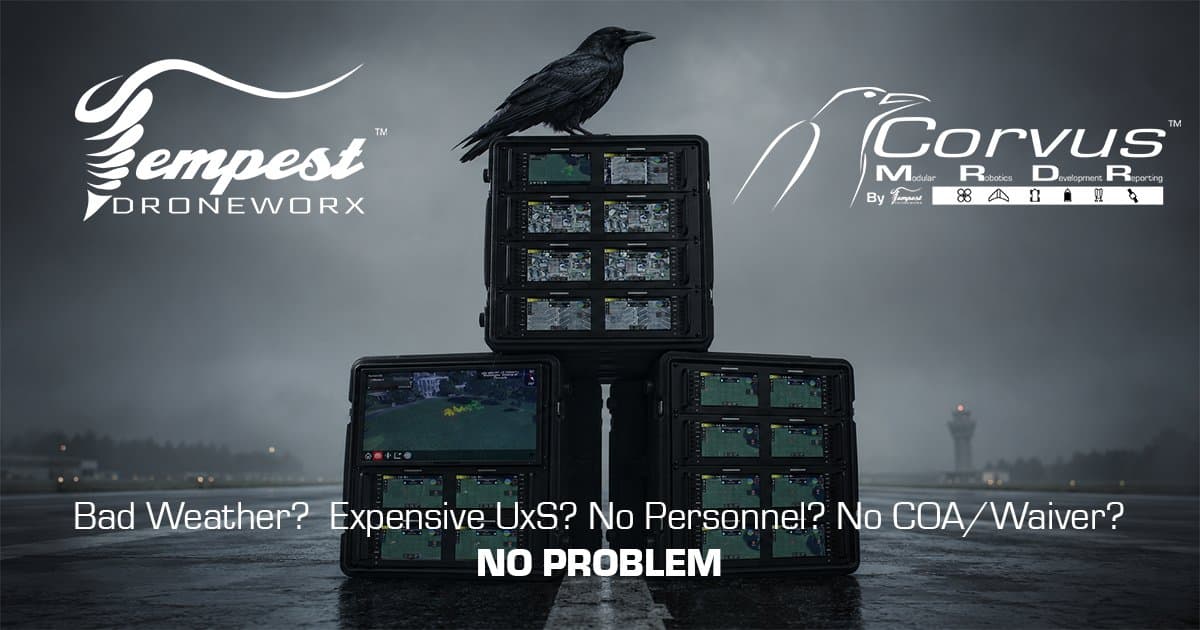 Tempest Droneworx Opens Pre-Orders for Corvus MRDR™ Platform to Accelerate Autonomous Systems Development