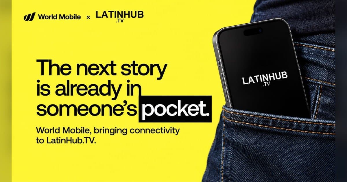 Latinhub.TV and World Mobile Group Partner to Connect Hispanic Retailers with Decentralized Wireless